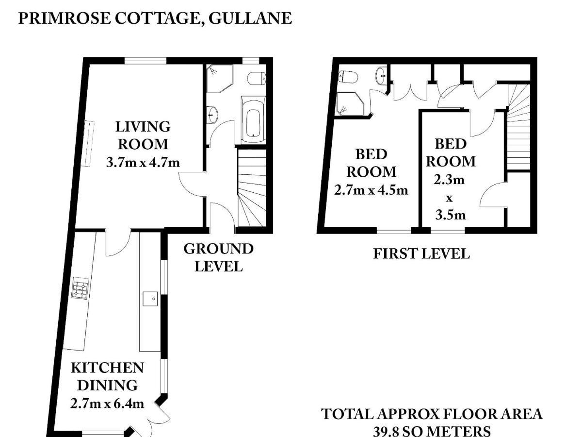 Primrose Cottage Gullane Exterior foto